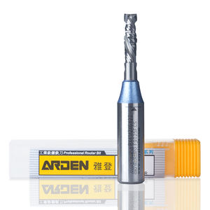 Arden TCT Reta Router Bit Compressão Bit Madeira Duplo Folheado Cortador Up Down Corte Espiral Fresadora 74006208 - Product Image 1