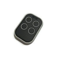 Télécommande RF automatique à 4 boutons 433 MHz/315 MHz avec code fixe et code roulant en plastique pour ouvre-porte de garage/clôture