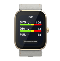 Reloj Monitor de Presión Arterial con Monitor de Frecuencia Cardíaca y Seguimiento del Sueño para la Salud, Reloj con Monitor de Presión de Bolsa de Aire