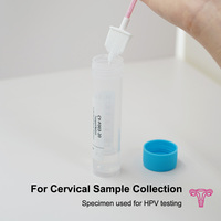 Kit de autoprueba de antígeno de VPH Kit de detección con hisopo cervical y almohadilla de yodo Kits de prueba de diagnóstico rápido VPH RDT