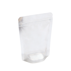 ถุงพลาสติกแบบตั้งได้ มีซิป/ไม่มีซิป มีรูแขวน โปร่งใส พิมพ์ลายได้ตามต้องการ ขนาด 50 มล.-1000 มล. สำหรับใส่ถั่ว กาแฟ ของเหลว อาหาร - Product Image 5