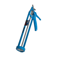 FIXTEC Support de main réglable à 360° °   Pistolet à calfeutrer robuste à tige ronde lisse de conception rotative 9 pouces