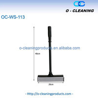 Двусторонний скребок для окон O-Cleaning, автомобильный скребок для стекол, губка-скребок для чистки лобового стекла и резиновый скребок