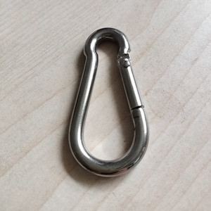 Mosquetón de Acero Inoxidable de 6 mm, Gancho de Escalada Resistente para Exteriores, Equipo de Seguridad de Grado Industrial - Product Image 2