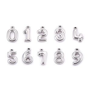 จี้และชาร์มสแตนเลสสตีล 316L แบบกำหนดเองสำหรับทำเครื่องประดับแฟชั่น จี้ตัวอักษรภาษาอาหรับสำหรับสร้อยข้อมือ สร้อยคอ และการทำเครื่องประดับ - Product Image 6