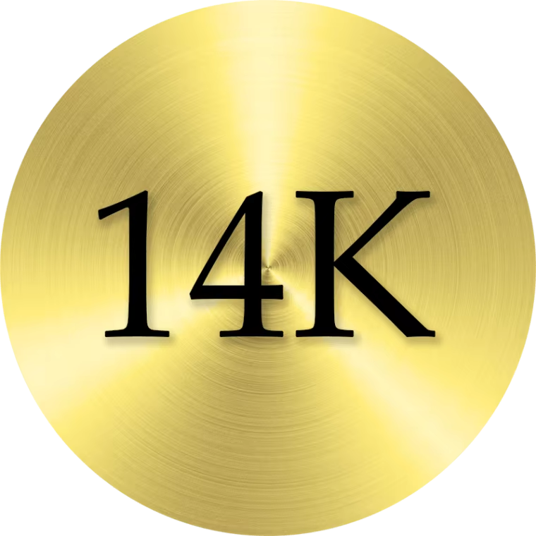 14K Yellow Gold