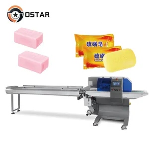 Horizontal Plastic Bag Semi-Auto Pillow Type Hotel Soap Bar CE CPP Packaging Packing Machine