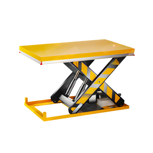 Plataforma de elevación hidráulica eléctrica Máquina de elevación tipo tijera fija, Máquina de elevación de carga tipo tijeras grandes de servicio pesado - Product Image 3