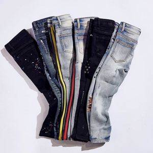 Pantalones Vaqueros para Niños, Corte Slim/Skinny, de Mezclilla, para Niños Pequeños, de Boutique - Product Image 1