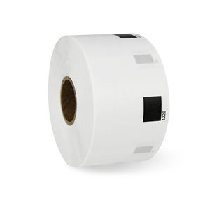Rollo de Etiquetas de Papel Térmico Compatible con Brother DK-11220, 39 mm x 48 mm, Negro sobre Blanco - Product Image 2