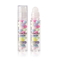Huile à lèvres hydratante en pierre de cristal, baume à lèvres macaron et masque de soin des lèvres en gros