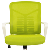 Vente en gros de chaise visiteur simple accoudoir fixe accoudoir d'ordinateur en maille personnel de travail chaise de bureau