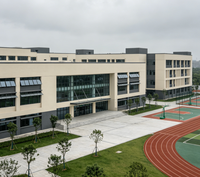 Bâtiment scolaire de qualité supérieure à structure en acier préfabriquée, longue durée de vie, conception personnalisée pour campus mondial
