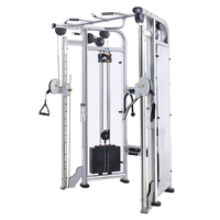 Machine de musculation à câbles croisés réglable, système de poulies multi-angles pour entraînement complet du corps, usage domestique et commercial