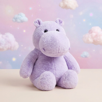 En gros Hippopotames en peluche lestés, chauffables et micro-ondables, pour la relaxation sensorielle et la réduction de l'anxiété