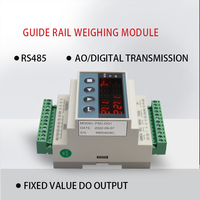 AO (0 ~ 20mA) Transmetteur de poids numérique RS485 avec convertisseur de sortie analogique Module de pesage Cellule de charge Capteurs de force et cellules de charge