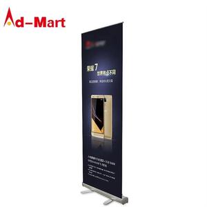 80x200cm nueva llegada portátil retráctil de aluminio rollo Banner de publicidad comercio mostrar - Product Image 2