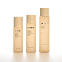 Bouteilles de pompe de lotion en plastique PET de cosmétiques de luxe contenants d'emballage rechargeables de shampooing et de crème pour la peau