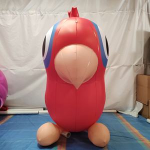 Loro de dibujos animados inflable gigante de venta directa de fábrica, adecuado para decoraciones inflables de dibujos animados de fiesta temática de jungla - Product Image 4