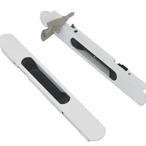 Cerradura DE SEGURIDAD abatible para puerta Whosele, cerradura de un solo lado para puerta corredera y ventana, cerradura de ventana corredera de aluminio