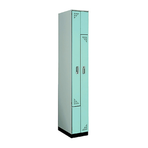 Armario con Forma de Z, Armario para Personal, Armario Metálico de Acero para Hogar, Dormitorio, Escuela, Gimnasio, Almacenamiento - Product Image 2