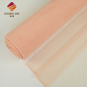 <span class=keywords><strong>Tissu</strong></span> en <span class=keywords><strong>Tulle</strong></span> Rose Champagne 100% Nylon de Haute Qualité, Respirant, Broderie 6420, pour Robe de Mariée - Vente en Gros - Product Image 5