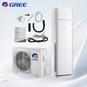 เครื่องปรับอากาศกรีแบบตั้งพื้น 2 3 4 5 แรงม้า ใช้สารทำความเย็น R410a ระบบสมาร์ท<span class=keywords><strong>แอร์</strong></span> สำหรับผู้จัดจำหน่ายขายส่ง โครงการก่อสร้างอาคารในแอฟริกา รับสั่งซื้อ - Product Image 1