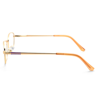 Vente en gros de montures rectangulaires en stock lunettes en métal de haute qualité pour hommes lunettes lunettes de lecture