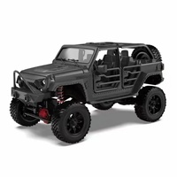 SANJOYO MN-128 2.4G 4WD RTR 1/12 Voiture RC Crawler Tout-Terrain avec Lumières LED, Chargeur, Câble USB, Portée de Télécommande de Plus de 50m, 4 Canaux