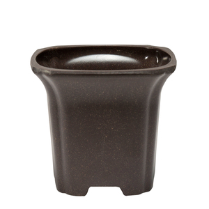 YICAI — Pot de fleurs carré biodégradable, en Fiber de bambou, imitant le <span class=keywords><strong>sable</strong></span> pourpre, Pot écologique pour décoration - Product Image 5