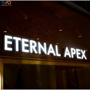 Letreros de Canal 3D Personalizados para Edificios Comerciales al Aire Libre con Iluminación Decorativa y Transformador de Corriente para Empresas - Product Image 4