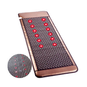 Matras kasur termal portabel pemanas elektrik, matras Ranjang pijat PEMF langsung dari pabrik, batu Tourmaline, pemanas elektrik Bio ruang tamu - Product Image 4