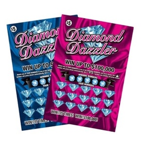 ผู้ผลิตบัตรขูดรางวัลแบบกำหนดเอง บัตรขูดเสี่ยงโชค บัตรขูดรางวัล - Product Image 1