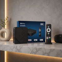 Prix de gros Z8 Pro Tv Box Allwinner H618 2Go 16G Android 12 4K Smart Android TV Box Lecteur multimédia HD