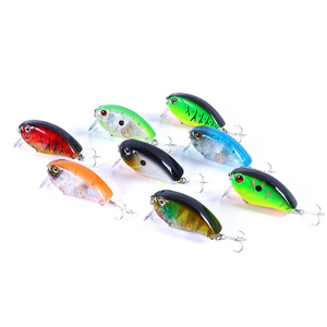Leurre de pêche flottant en métal miniature 6cm 17g, appât artificiel dur pour la pêche en rivière au bar, à la truite et au vairon - Product Image 4