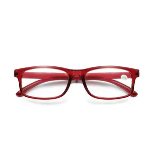 cheap designer reading glasses men women reader glasses frame wine red 3.25 reading glasses 2022