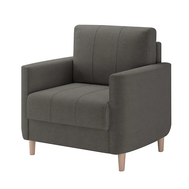 Modernes Design Wohnzimmer Akzent Stuhl Komfortable Single verdickte Kissen Sitz Sofa Stuhl Sessel