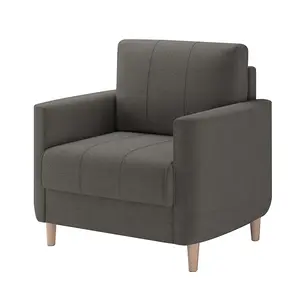 Silla decorativa de diseño moderno para sala de estar, cómodo cojín individual grueso, asiento, sofá, silla, sillón