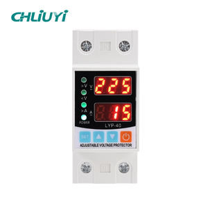 Oferta Especial: Regulador de Voltaje Automático Digital de 40A 220V, Monofásico, 6kVA, con Pantalla Digital, Protector de Sobrevoltaje/Bajo Voltaje, para Riel DIN - Product Image 1