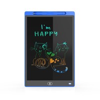 Tablette d'écriture LCD colorée de 8,5 pouces, alimentée à l'énergie solaire, bloc de dessin pour enfants, jouet éducatif, cours en ligne, cadeau éducatif pour filles