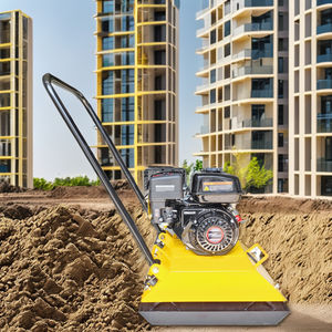 Benzinmotor Vibrations beton Erd verdichter Betonplatte Verdichter Maschine - Product Image 1