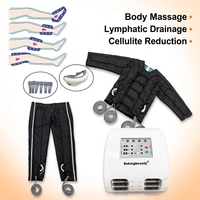 Appareil de massage à pressothérapie avec 24 chambres d'air pour l'amélioration de la circulation sanguine et la relaxation musculaire, formation gratuite incluse
