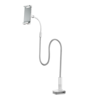 Support flexible pour tablette et téléphone en alliage d'aluminium - 360 °   Support universel rotatif pour téléphone portable