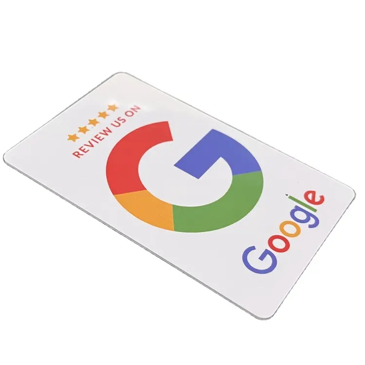 Dibuat khusus 5 bintang komentar Google Review tekan kartu Nfc Tag