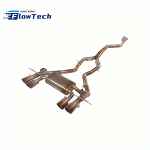 Sistema de Escape Catback con Válvulas de Titanio de Calidad Premium FlowTech, Tubo Central de Igual Longitud, Acabado Pulido Espejo para G87 M2 - Product Image 4