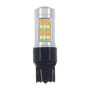 Hoàn hảo LED AMS tùy chỉnh xe T20 1156 1157 2835 42smd trắng + hổ phách bật đèn tín hiệu phanh ngược bóng đèn CANBUS không có lỗi Sương Mù Ánh Sáng - Product Image 4