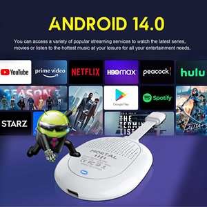 Dispositivo de Transmisión Mortal Q2 <span class=keywords><strong>Ultra</strong></span> 2GB/16GB <span class=keywords><strong>Chromecast</strong></span> TV Stick 4K Allwinner H313 TV Box Quad Core Android14 Set-top Box MagisTV - Product Image 3