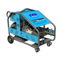 Nouvelle nettoyeuse haute pression industrielle 30 kW 600 bars, 22 L/min (5,8 GPM), électrique, robuste, pour le décapage de la rouille et de la peinture, nettoyage à l'eau froide