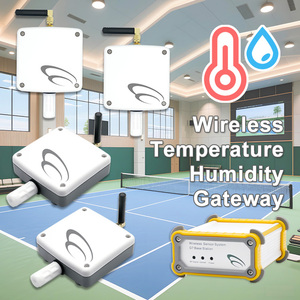 Sistema Inalámbrico de Monitoreo de Temperatura y Humedad, 4 Conjuntos de Sensores Industriales Inalámbricos de Temperatura y Humedad - Product Image 2