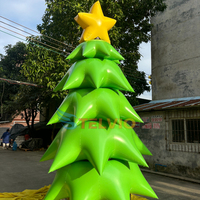 Sapin de Noël gonflable en PVC, sapin de Noël géant gonflable, décorations de Noël d'extérieur pour les fêtes de Noël